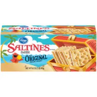 Any Brand of Regular/Original Saltine Crackers (16 oz. box)