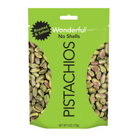 Wonderful Pistachios Roasted & Salted No Shells (6 oz.)