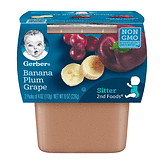 Gerber 2nd Foods Banana Plum Grape (2 pack/4 oz.)