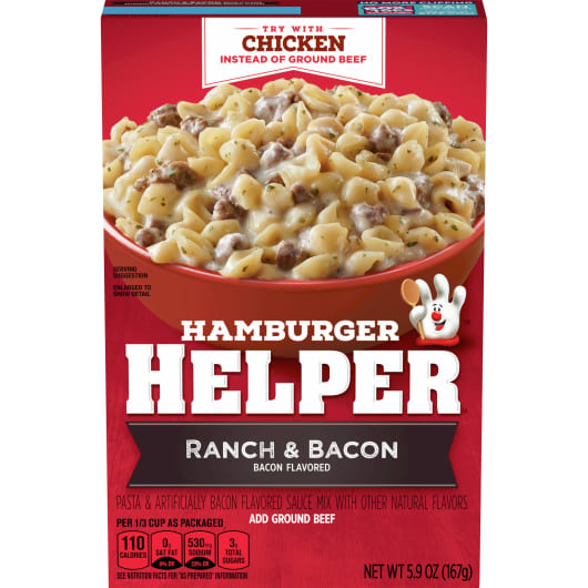 Betty Crocker Hamburger Helper Ranch & Bacon Pasta & Sauce Mix (5.9 oz.)