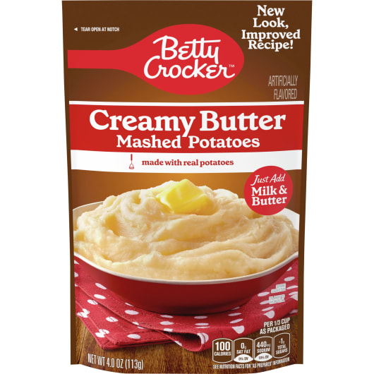 Betty Crocker Creamy Butter Mashed Potatoes (4 oz. pouch)