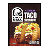 Taco Bell Original Taco Seasoning Mix (1 oz. Packet)
