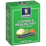 Morton Canning & Pickling Salt (4 lb. box)