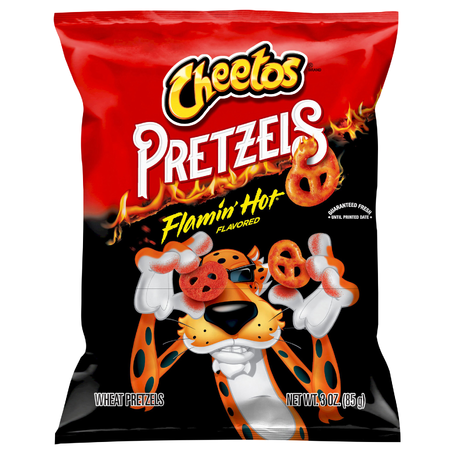 Cheetos Pretzels Flamin' Hot Flavored (10 oz. bag)