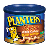Planters Deluxe Whole Cashews Honey Roasted (8.25 oz.)