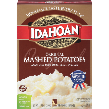 Idahoan Original Mashed Potatoes (13.75 oz. box)