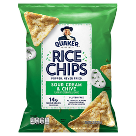 Quaker Sour Cream & Chive Rice Chips (2.5 oz. bag)