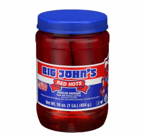 Big John's Red Hots Pickled Sausage (16 oz.)