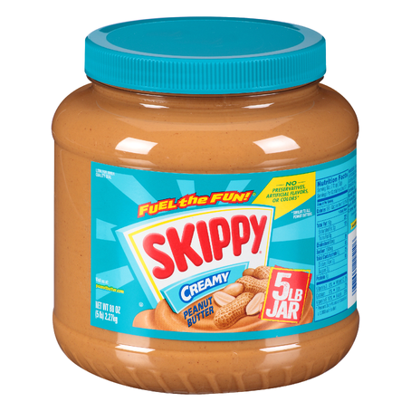 Skippy Creamy Peanut Butter (5 lb. jar)