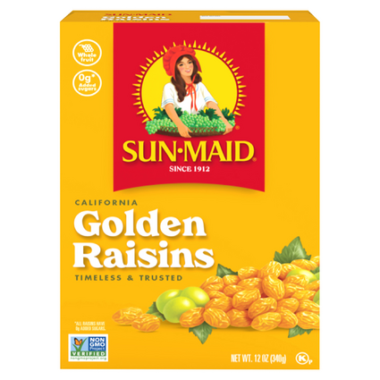 Sun-Maid California Golden Raisins (12 oz. box)