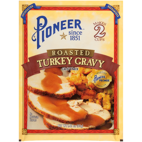 Pioneer Brand Roasted Turkey Gravy Mix (1.41 oz. Packet)