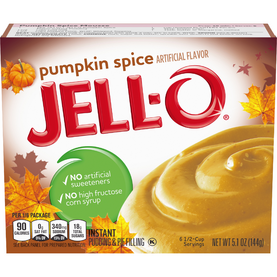 Jell-O Instant Pumpkin Spice Pudding & Pie Filling (3.4 oz.)