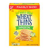 Nabisco Wheat Thins Reduced Fat Crackers Family Size Box (12.5 oz.)