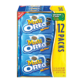 Nabisco 12 Packs Mini Oreo Bite-Size (12 oz. box/1 oz. pouches)