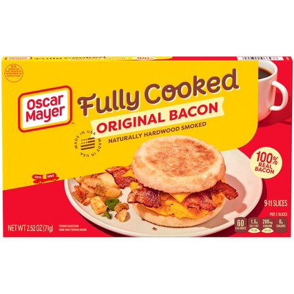 Oscar Mayer Fully Cooked Original Bacon (2.52 oz.)