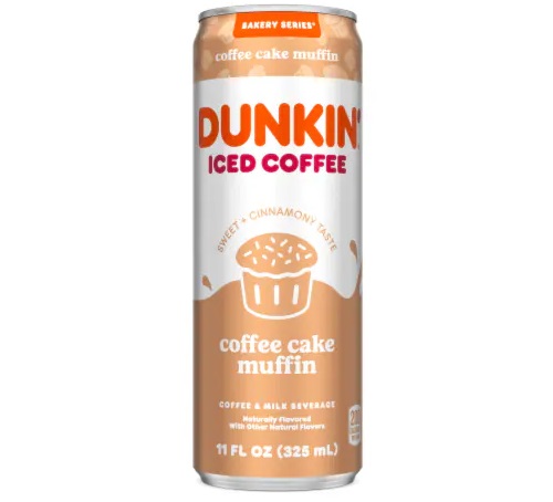 Dunkin' Iced Coffee Coffee Cake Muffin (11 oz. can)