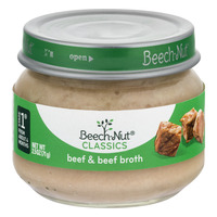 Beech-Nut Stage 1 Classics Beef & Beef Broth (2.5 oz.)
