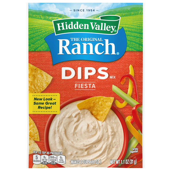 Hidden Valley Dips Fiesta Ranch Mix (1.1 oz.)