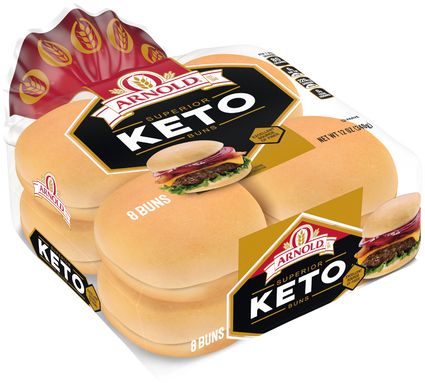 Arnold Superior Keto Hamburger Buns (8 count)