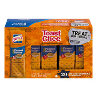 Lance Toast Chee Peanut Butter Crackers (20 count/30.3 oz. box)