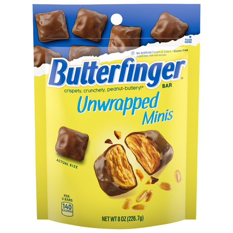Butterfinger Unwrapped Minis (8 oz. pouch)