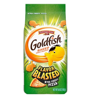 Pepperidge Farm Goldfish Flavor Blasted Xtra Cheesy Pizza Crackers (6.6 oz.)