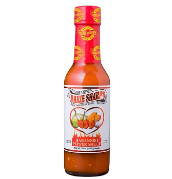 Marie Sharp's Hot Habanero Pepper Sauce (5 oz. white label bottle)