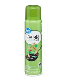 Any Brand of Canola Oil Non-Stick Cooking Spray (8 oz.)