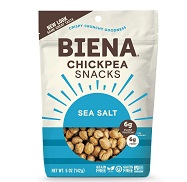BIENA Chickpea Snacks Sea Salt (5 oz. pouch)