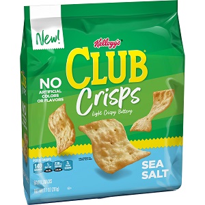 Kellogg's Club Crisps Sea Salt Baked Snacks (7.1 oz. bag)