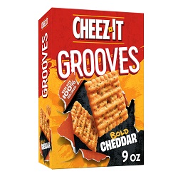 Cheez-It Grooves Bold Cheddar (9 oz. box)