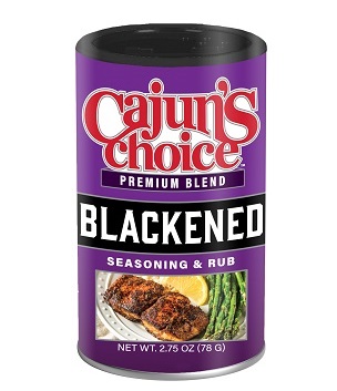 Cajun's Choice Blackened Seasoning & Rub (2.75 oz. shaker)
