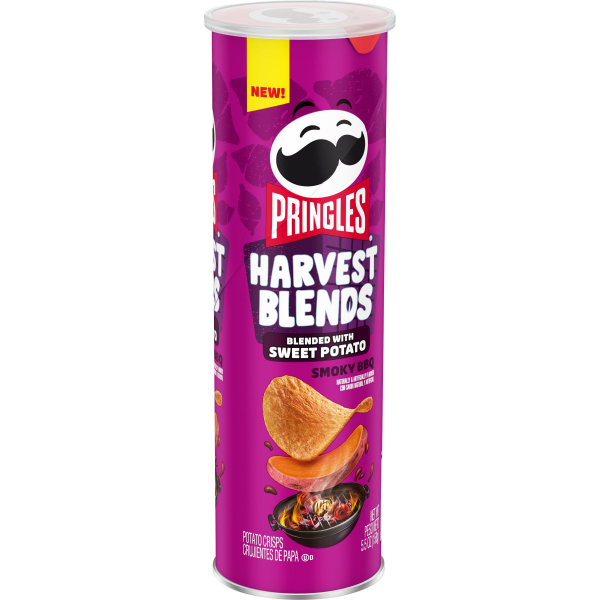 Pringles Harvest Blends Blended w/ Sweet Potato Smoky BBQ Flavor (5 oz.)