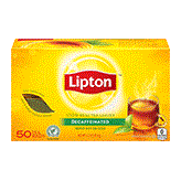 Lipton Decaffeinated Black Tea Bags (50 count)