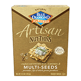 Blue Diamond Almonds Artisan Nut Thins Brown Rice, Almonds & Multi-Seeds (4.25 oz.)