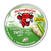 The Laughing Cow Creamy Swiss Light Spreadable Cheese (6 oz.)
