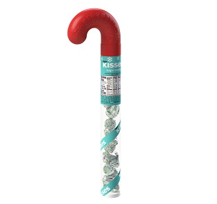 Hershey's Sugar Cookie Kisses (2.4 oz. plastic candy cane)