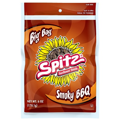 Spitz Smoky BBQ Flavored Sunflower Seeds (6 oz.)
