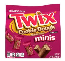 Twix Cookie Dough Cookie Bars Minis Sharing Size (7.7 oz.)