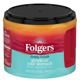 Folgers Simply Smooth Ground Coffee (27 oz.)