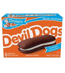 Drake's Devil Dogs Snack Cakes (8 count/13.63 oz. box)