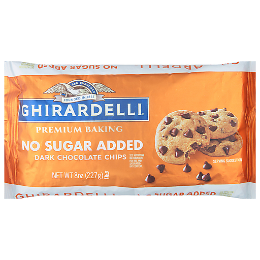 Ghiradelli No Sugar Added Dark Chocolate Chips (8 oz.)