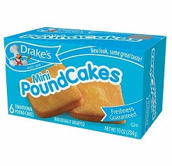 Drake's Mini Pound Cakes (6 count/10 oz. box)