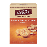 Back To Nature Peanut Butter Creme Cookies (9.6 oz.)