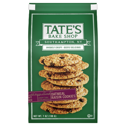 Tate's Bake Shop Oatmeal Raisin Cookies (7 oz.)