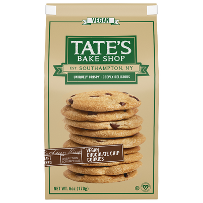 Tate's Bake Shop Vegan Chocolate Chip Cookies (6 oz.)