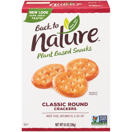 Back to Nature Classic Round Crackers (8.5 oz. Box)