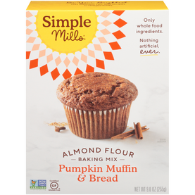 Simple Mills Pumpkin Muffin & Bread Almond Flour Mix (9 oz. Box)