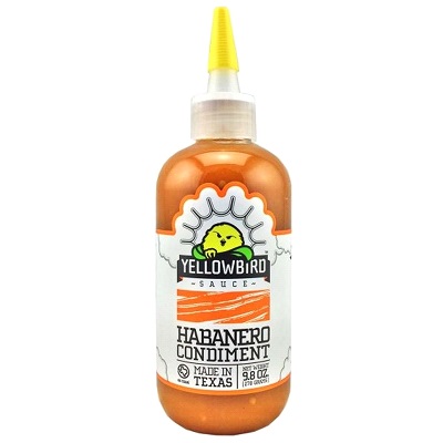 Yellow Bird Sauce Habanero Condiment (9.8 oz. squeeze)