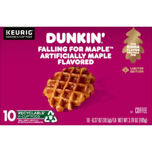 Dunkin' Falling For Maple Maple Flavored K-Cups (10 count)